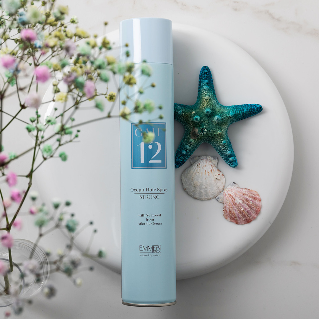 gate_ocea_12_500ml Gate 12 Ocean Hair Spray Strong 500ml - Emmebi Italia