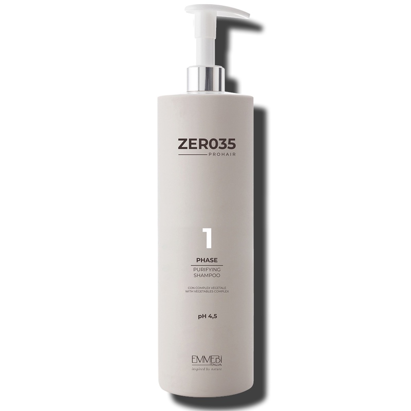 prohair_purifying_shampoo_1000ml.jpg Zer035 Prohair fase 1 purifying shampoo 1000ml - Emmebi Italia