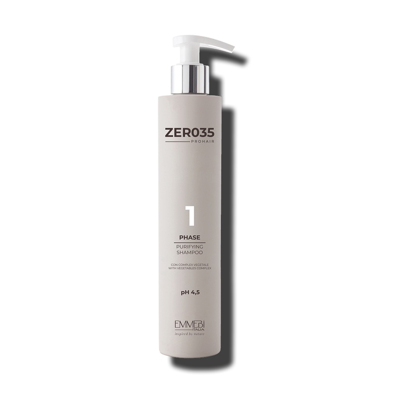prohair_purifying_shampoo_250ml.jpg Zer035 Prohair fase 1 purifying shampoo 250ml - Emmebi Italia