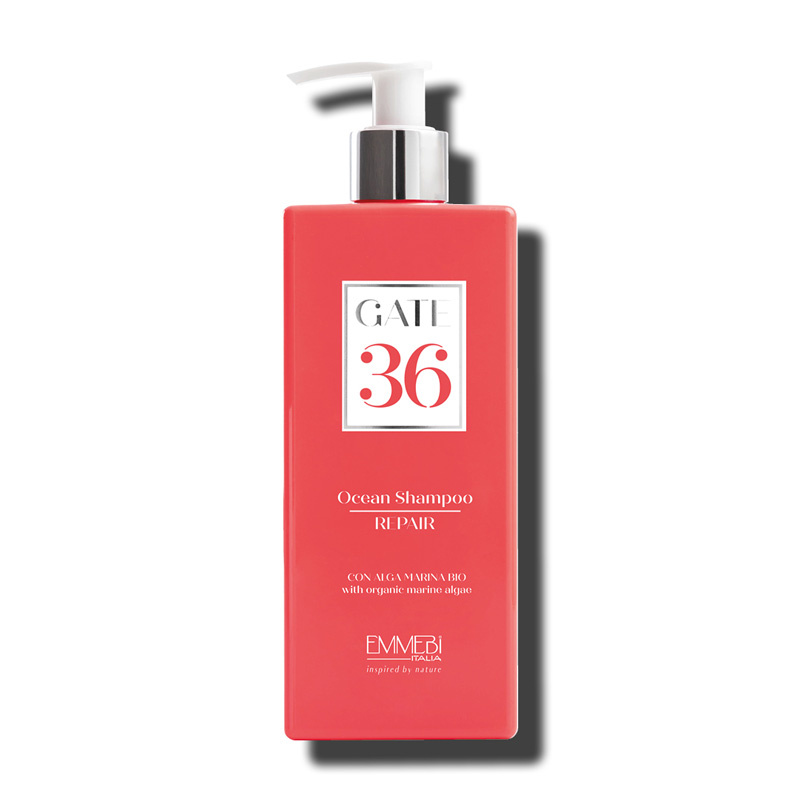 wash_36_repair_shampoo_250ml Gate 36 Wash Ocean Shampoo Repair 250 ml - Emmebi Italia