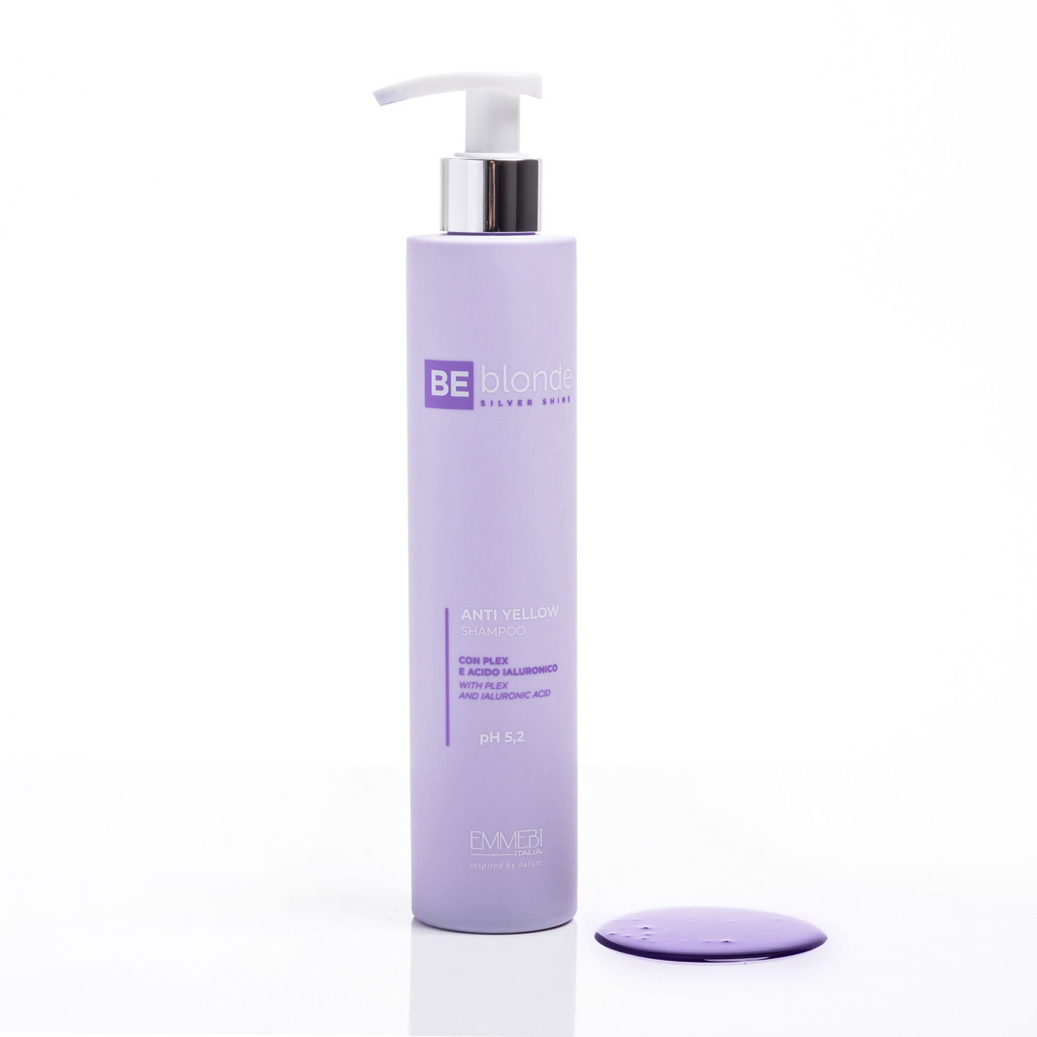 BEBLONDE-SILVER-SHINE-ANTIYELLOW-SHAMPOO-250ML-3 Shampoo viola antigiallo per capelli biondi naturali, decolorati e bianchi