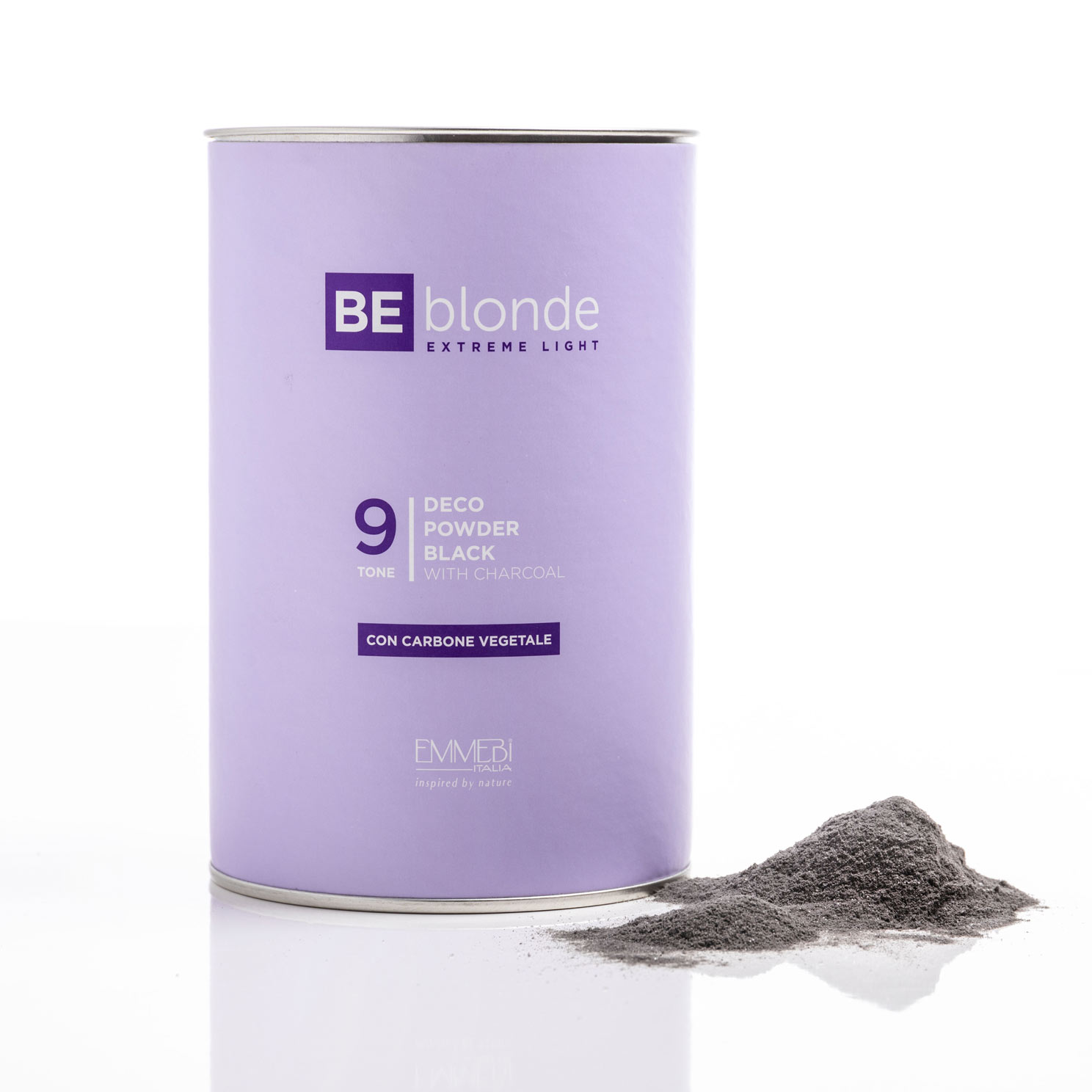 be-blonde-extreme-light-deco-powder-black Decolorazione in polvere con carbone vegetale