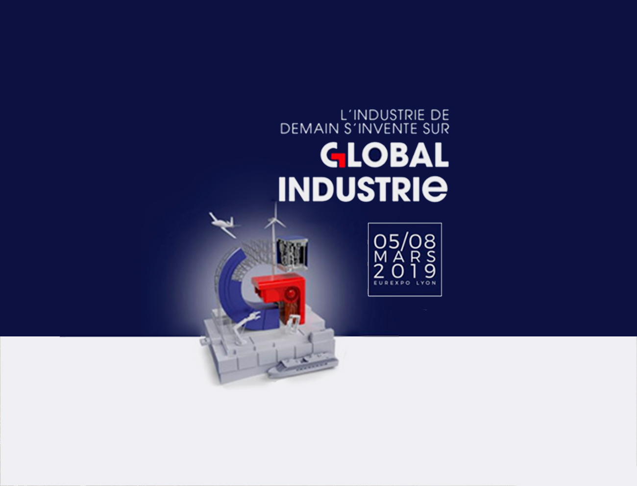 Save the date: 5/8 Marzo 2019 Appuntamento a Industrie Lyon
